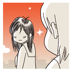 [LINEスタンプ] チヨとゆきこ ～二人は親友～ 