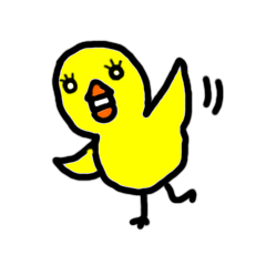 [LINEスタンプ] hiyoちゃんpenちゃん