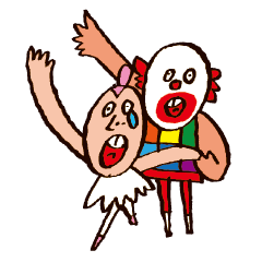 [LINEスタンプ] バレリーナに首ったけ