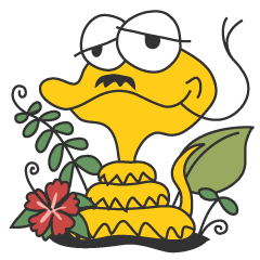 [LINEスタンプ] ハブさん
