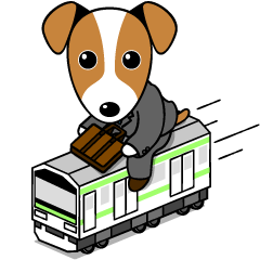 [LINEスタンプ] ジャックラッセルくん