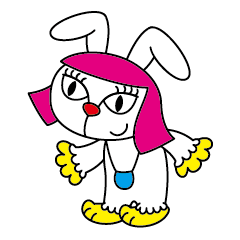 [LINEスタンプ] ねこうさぎのクマブー 