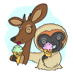 [LINEスタンプ] Tony and Ling - a friendship forever ！ 