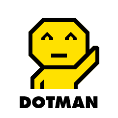 [LINEスタンプ] ドットマン｜日常会話編 fetchpriority=high