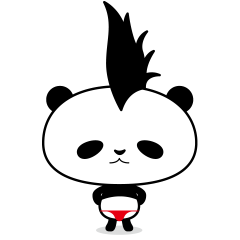 [LINEスタンプ] モヒカンパンダ スポーツ盛り