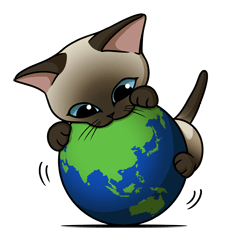 [LINEスタンプ] 世界のニャンコ 