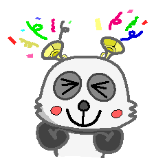 [LINEスタンプ] ラッパ・パンダ ズーズ(ラッパンダ) 