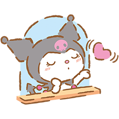 [LINEスタンプ] 恋するクロミ 