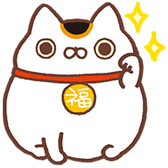 [LINEスタンプ] にゃんぷく 