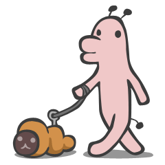 [LINEスタンプ] どうぶつくん