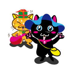 [LINEスタンプ] ゆず丸＆ももっちの画像（メイン）