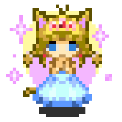 [LINEスタンプ] ドット絵ランド