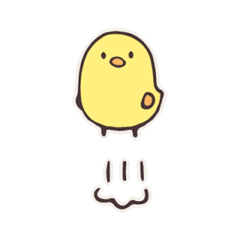 [LINEスタンプ] ゆるひよこちゃん 