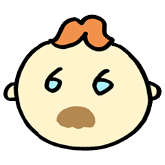 [LINEスタンプ] ヒゲ赤ちゃん 2