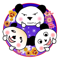[LINEスタンプ] アミーゴ・ヒデ・ナミ・フク 