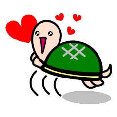 [LINEスタンプ] カメたん 