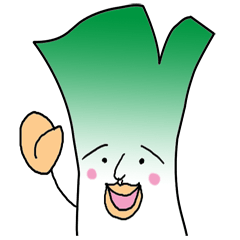 [LINEスタンプ] ねぎマン！ ( Negi Man)