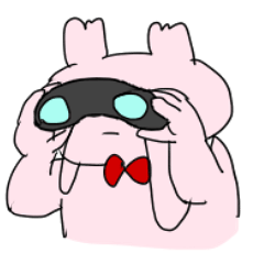 [LINEスタンプ] ドルオタうさぎ