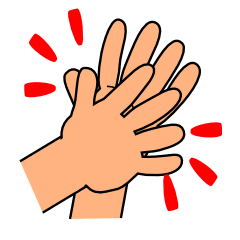 [LINEスタンプ] 手スタンプ