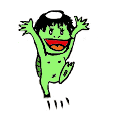 [LINEスタンプ] GREEN DEVIL - KAPPY - 
