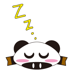 [LINEスタンプ] 丸顔くん 第3弾 ブタパンダ 