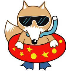 [LINEスタンプ] Andrew The Fox 