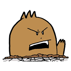 [LINEスタンプ] モモモモモギー 