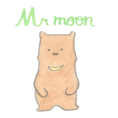 [LINEスタンプ] Mr moon 