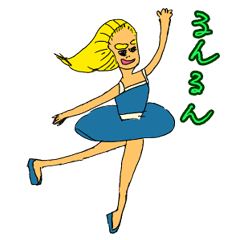 [LINEスタンプ] 母（60代）の描いたファンシーワールド 