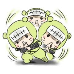 [LINEスタンプ] チンタの家族 