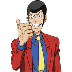 [LINEスタンプ] ルパン三世 5キャラ全員集合！ 