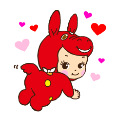 [LINEスタンプ] ローズオニールキューピー×Rody