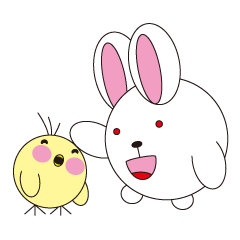 [LINEスタンプ] 丸顔くん 第11弾 うさぎ パート2 fetchpriority=high