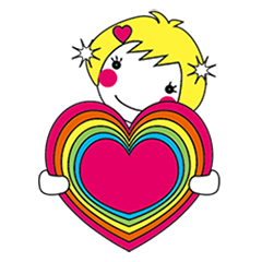 [LINEスタンプ] ふんわり子 