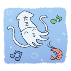 [LINEスタンプ] 大王いか君 fetchpriority=high
