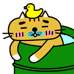 [LINEスタンプ] おっさんねこ fetchpriority=high