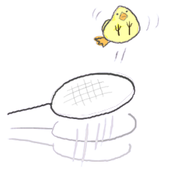 [LINEスタンプ] あにまるバドミントン