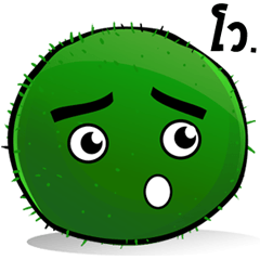 [LINEスタンプ] Marimo Moss Balls : Thai Edition