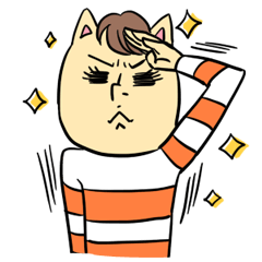 [LINEスタンプ] ねこ氏