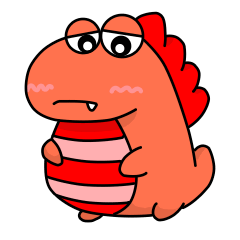 [LINEスタンプ] かいじゅうくん 
