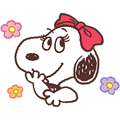 [LINEスタンプ] SNOOPY ＆ BELLE 