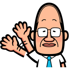 [LINEスタンプ] こんにちは長井さん