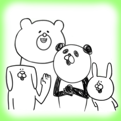 [LINEスタンプ] ぽよーんとした生き物