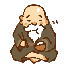 [LINEスタンプ] 仙人 