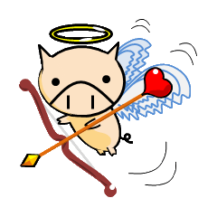 [LINEスタンプ] エンジョイ、こぶたライフ！ fetchpriority=high