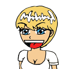 [LINEスタンプ] beautiful  twin [ Girls] 