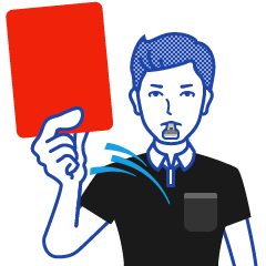 [LINEスタンプ] 審判！？(サッカー)