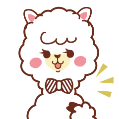 [LINEスタンプ] ふわパカ