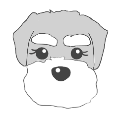 [LINEスタンプ] らぶミニチュアシュナウザー