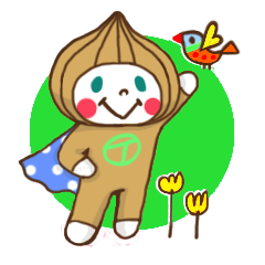 [LINEスタンプ] たまねぎ星人☆【えいごバージョン】 